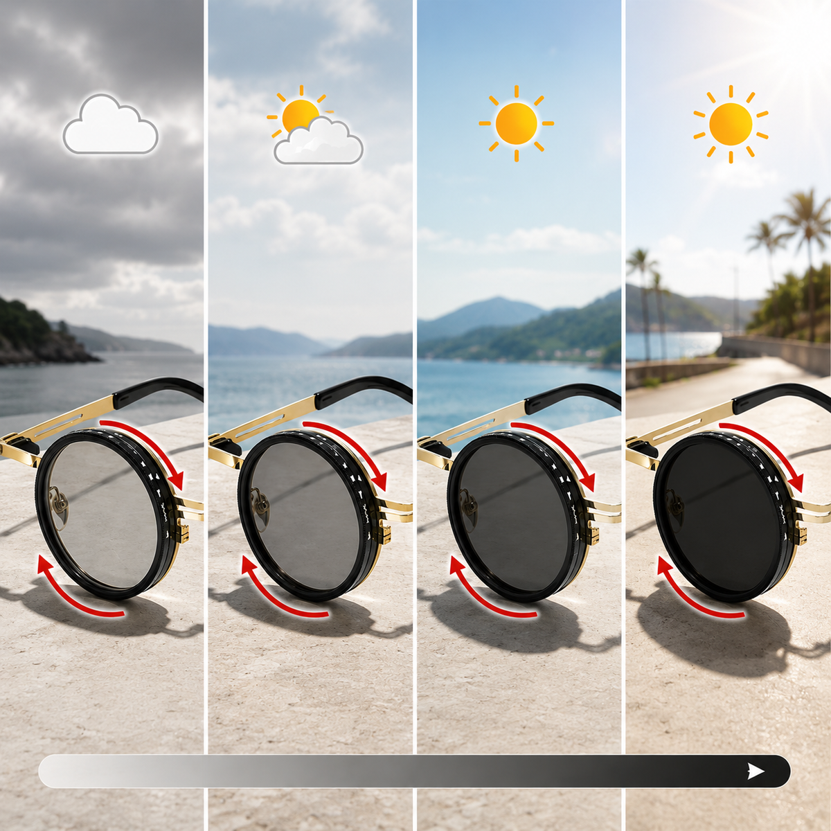 Tintro™ Adjustable Dimming Sunglasses